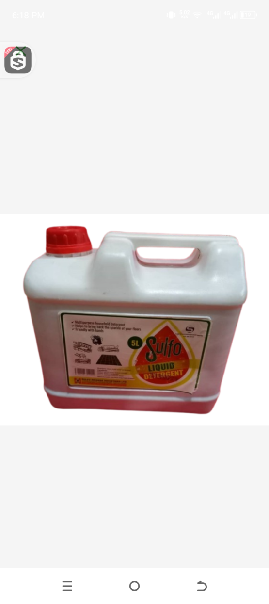 Sulfo liquid detergent 5l