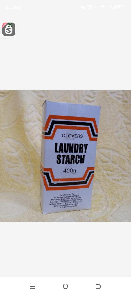 Clover laundry starch 400gr