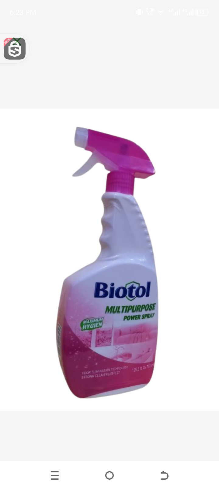 Biotol multi purpose power spray 750ml