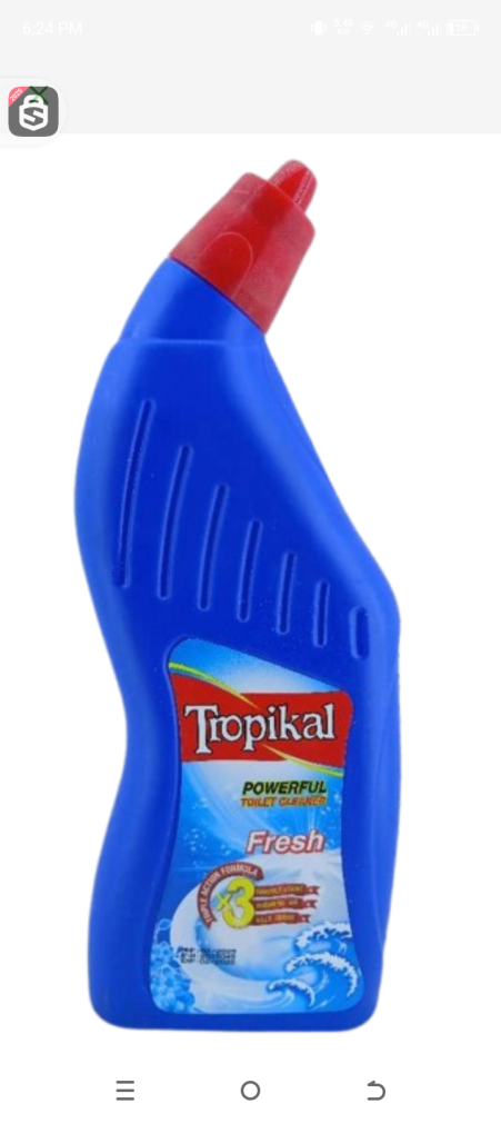 Tropical powerful fresh toilet cleaner 500ml