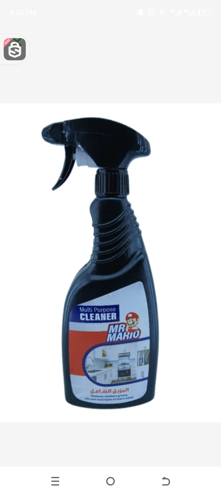 Mr Mario multi purpose cleaner 750ml
