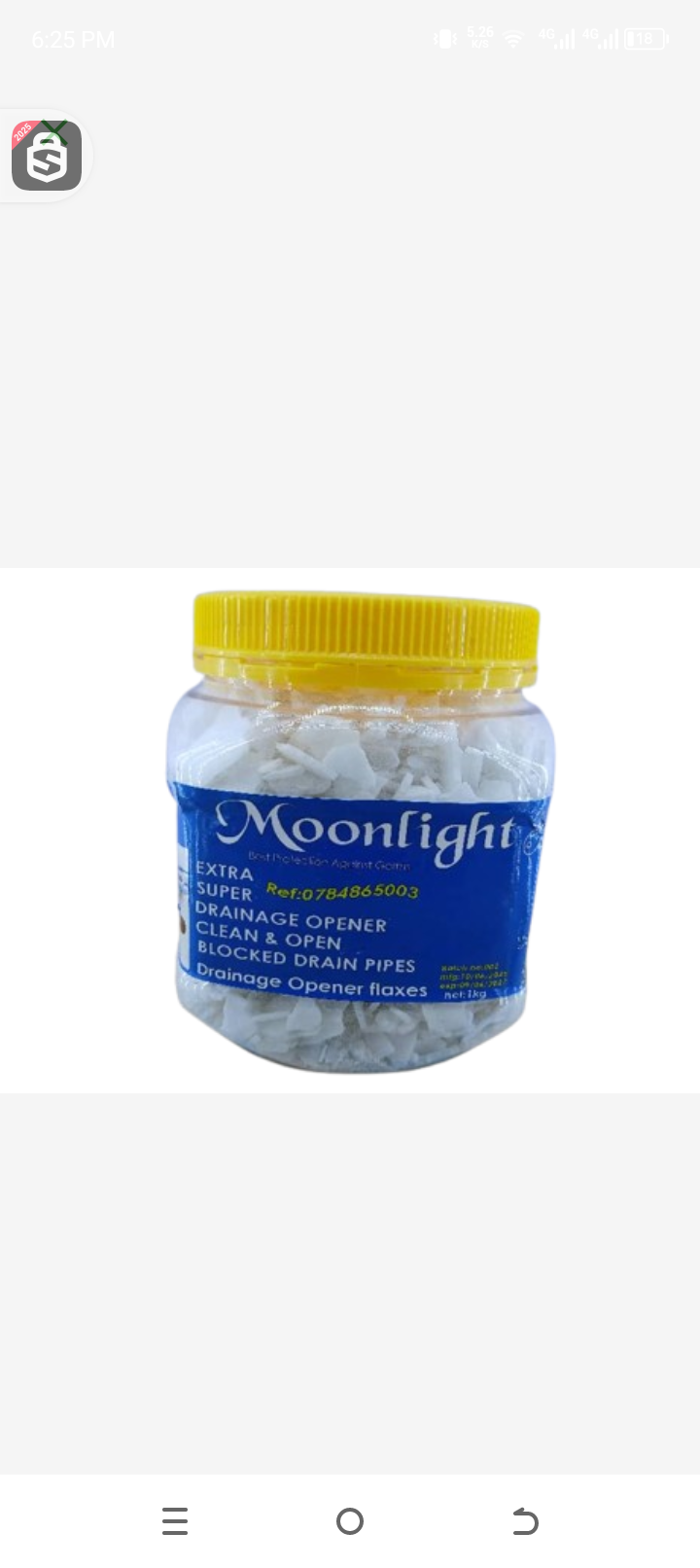 Moonlight drainage opener flaxes 1kg