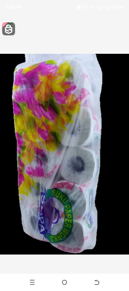 Super virgin toilet paper 10pcs