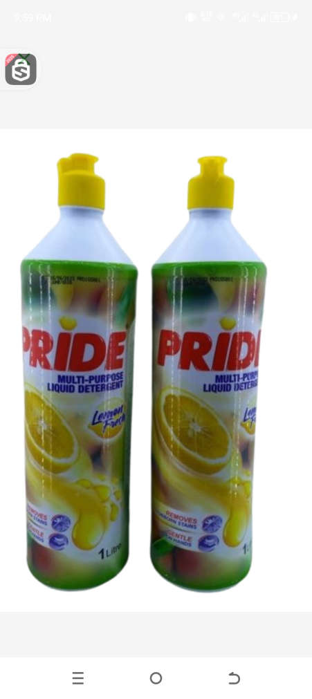 Pride multi purpose liquid soap