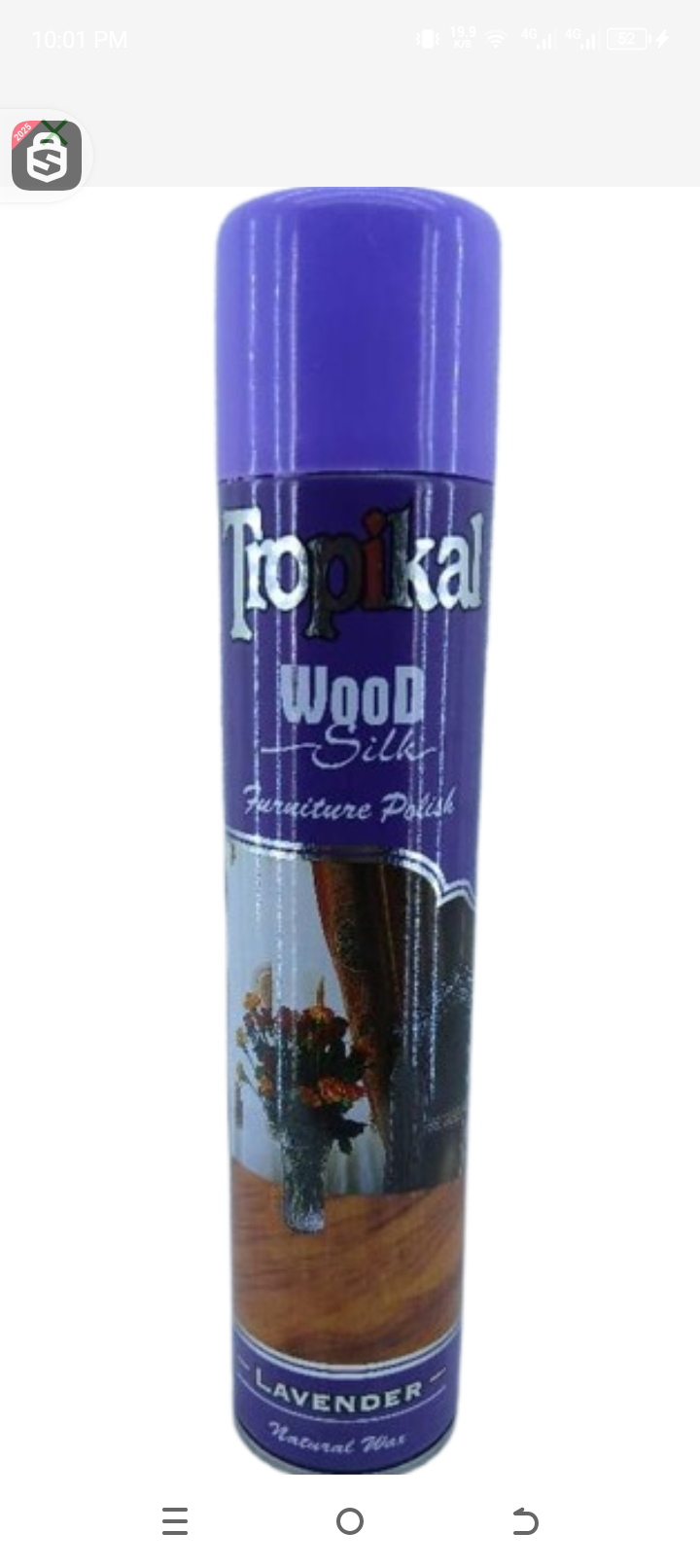 Tropical wood silk fourniture polish 300ml
