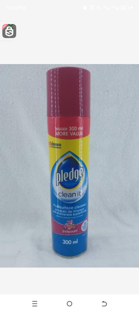 Pledge fourniture polish potpourri 300ml