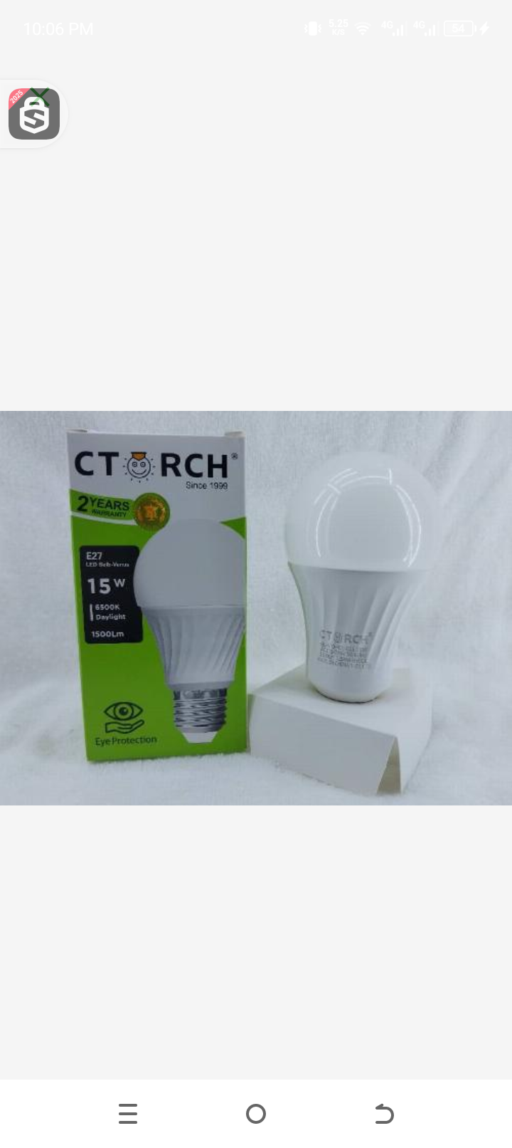 Bulb 15w 6500k daylight