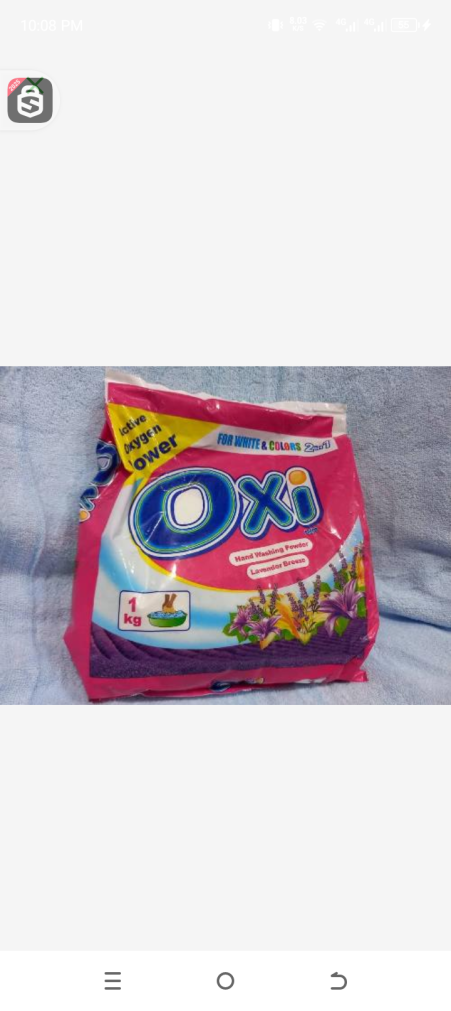 Oxi brite hand washing powder lavender