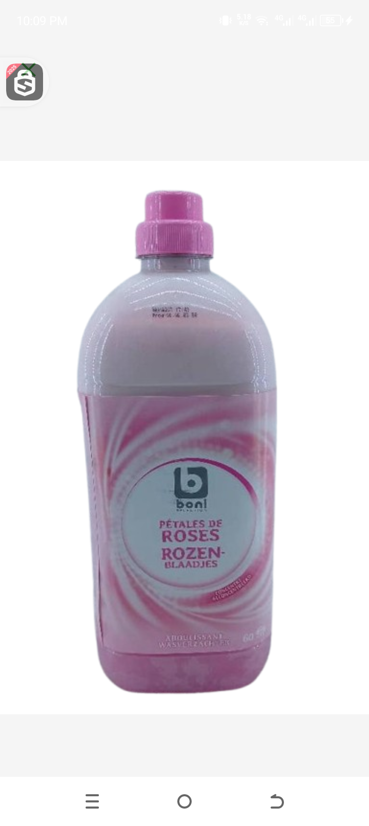 Boni selection petale de rose concerned 1.5l