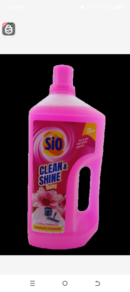SIO clean and shine Daisy surface cleaner 1000ml