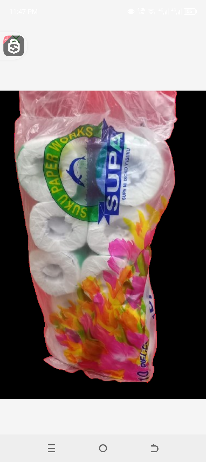 Supa Toilet paper 10pcs