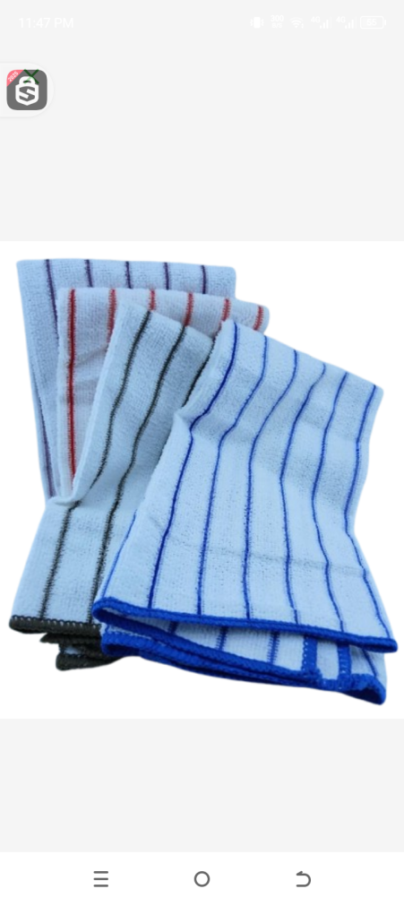 Cleaning towel short