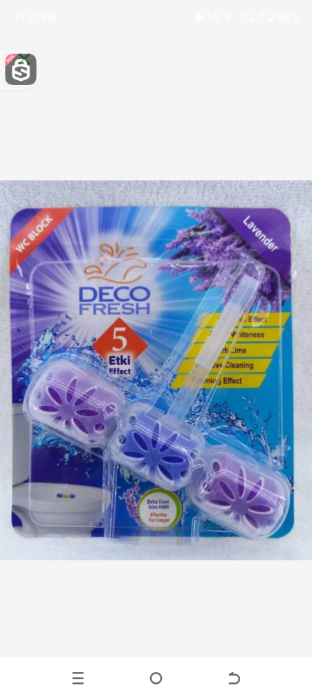 Deco fresh wc block lavender 57g