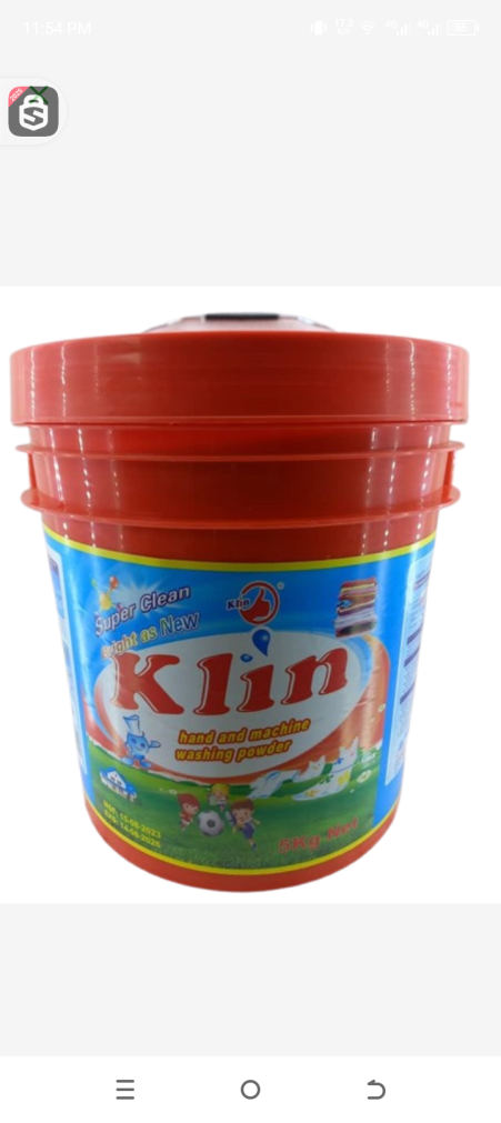 Klin machine washing and hand washing multiactive powder 5kg