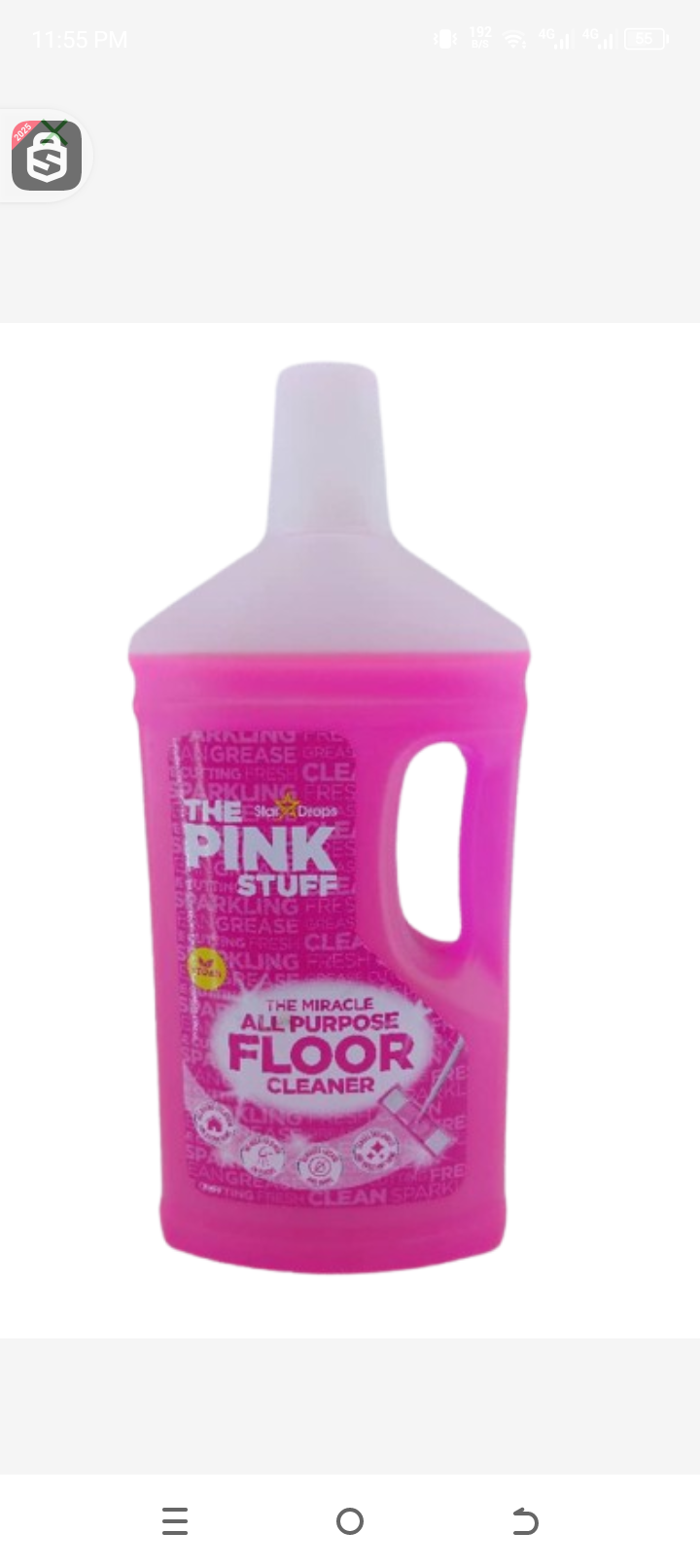 The pink stuff the miracle  all purpose floor cleaner 1l