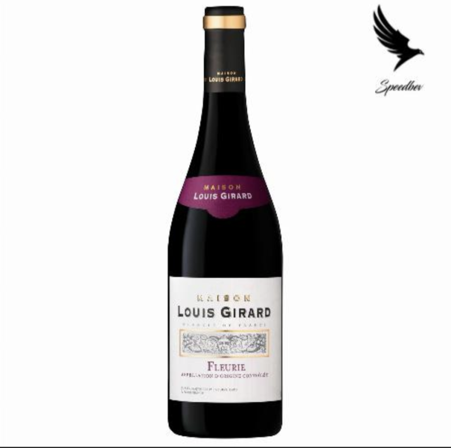 Maison Louis Girard fleurie Rouge Aoc 75 cl. Dry wine with 14.5%Alc