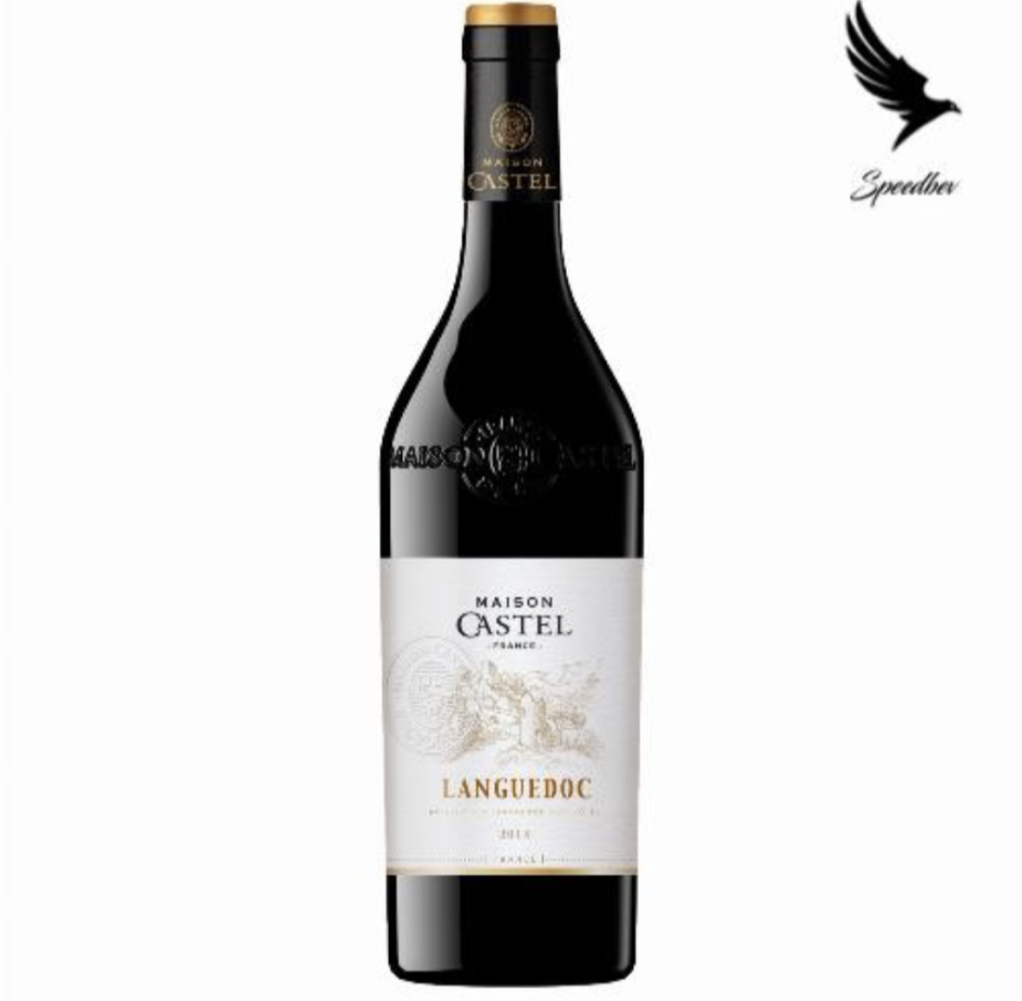 Maison castel laguendoc Rouge Aoc Terra vitis 2021. 75cl Dry wine with 13.5% Alc