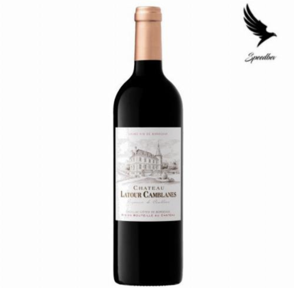 Chateau la tour camblanes seigneuries cotes de Bordeaux Red Aoc Aged vintage 2015. 75cl Dry wine with 14.5%Alc