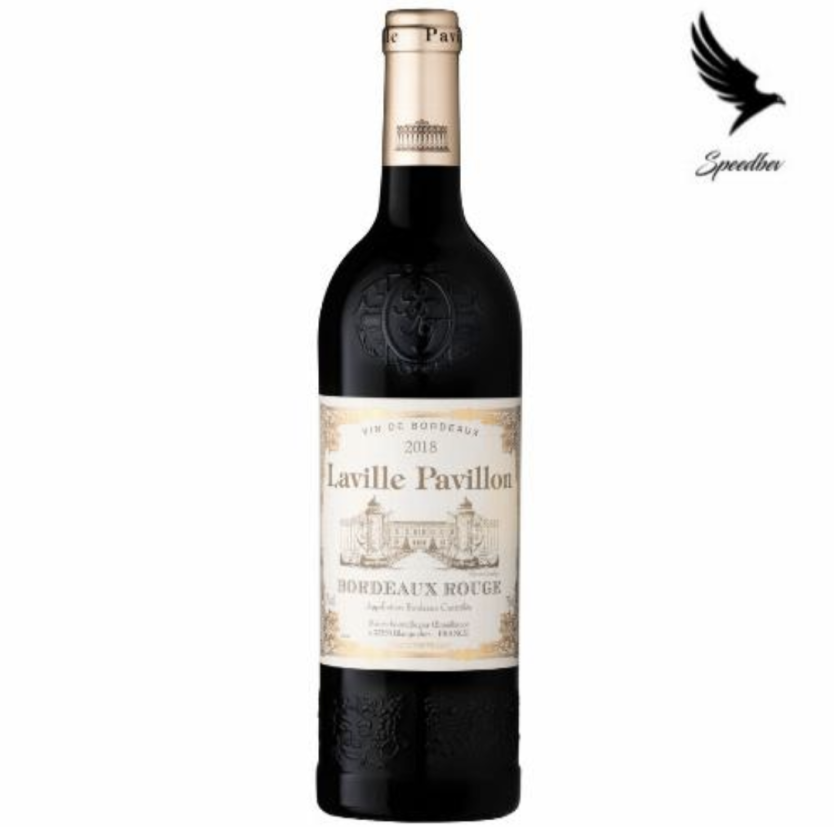 Laville pavillon AOP Bordeaux Rouge 75cl Dry wine with 13%Alc