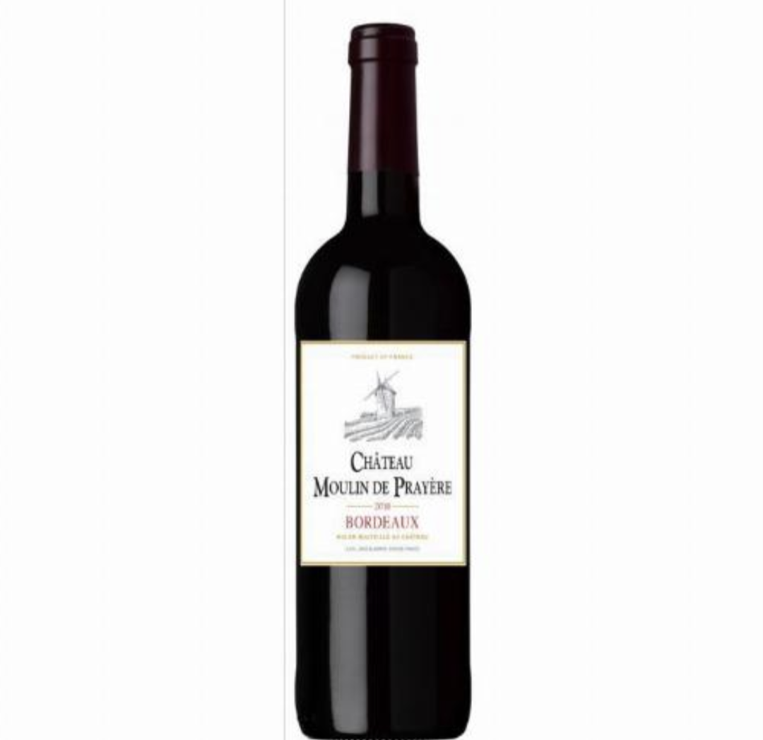 Chateau Moulin de prayere 75cl Dry wine with 12.5%Alc