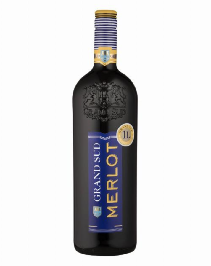 Grand sud mertol Red 1L Dry wine with 13.5%Alc