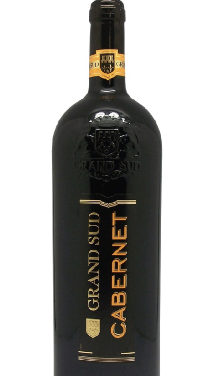 Grand Sud Cabernet 75cl.Dry wine with 13%Alc