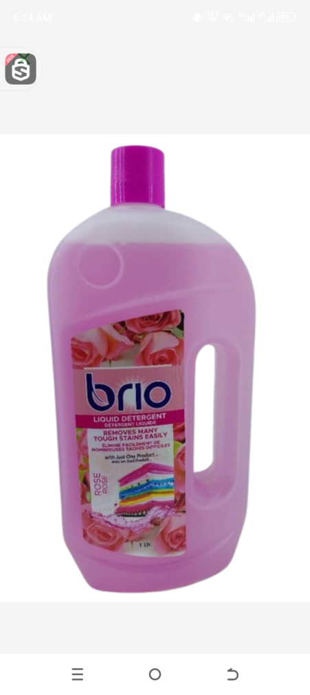 Brio liquid detergent rose 1l