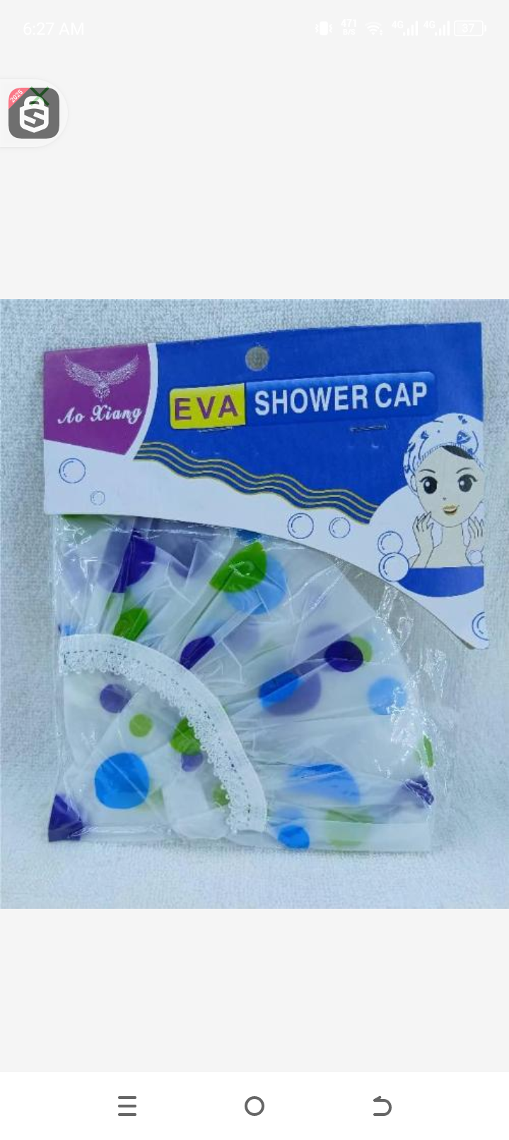 Shower cup