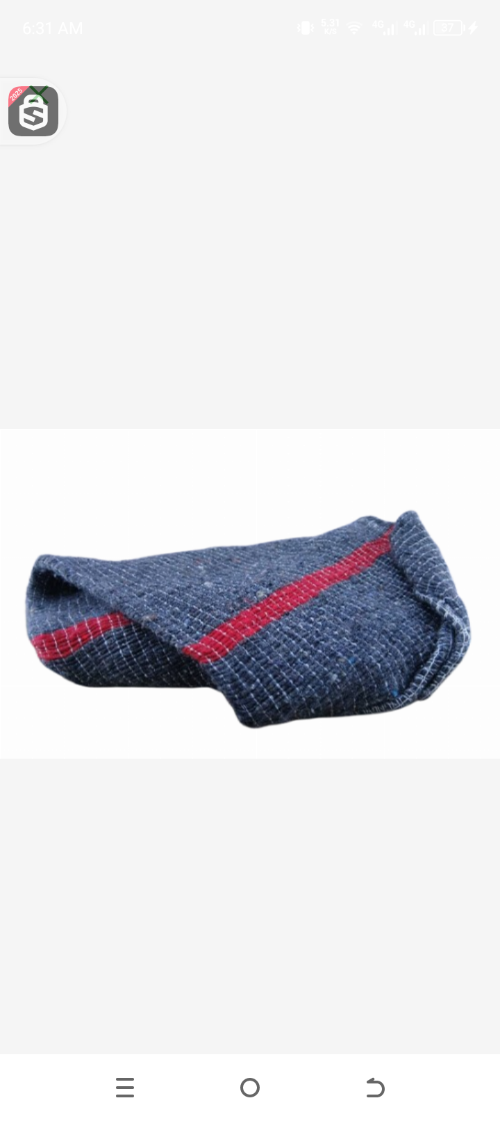 Torchon black blanket