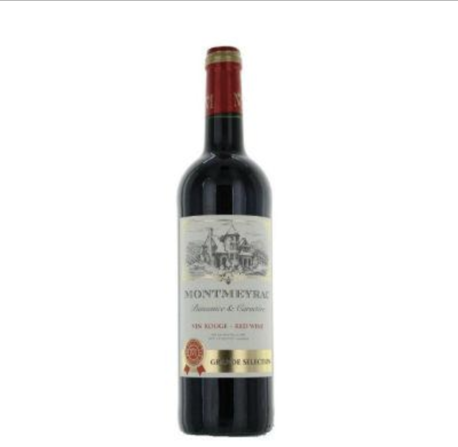 Montmeyrac Red 75cl Dry wine with 12%Alc