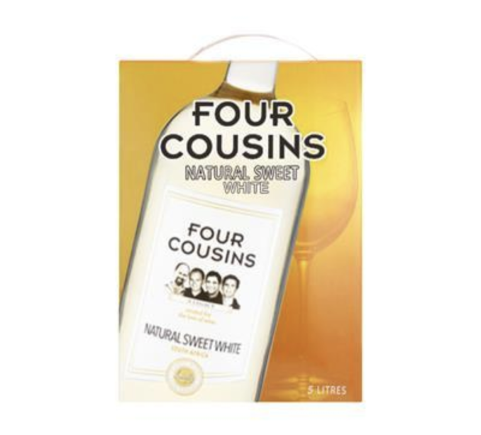 Four cousins Natural sweet wine with 8%Alc