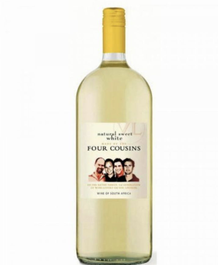 Four cousins Natural Sweet Wine 1.5L with 7.5%Alc