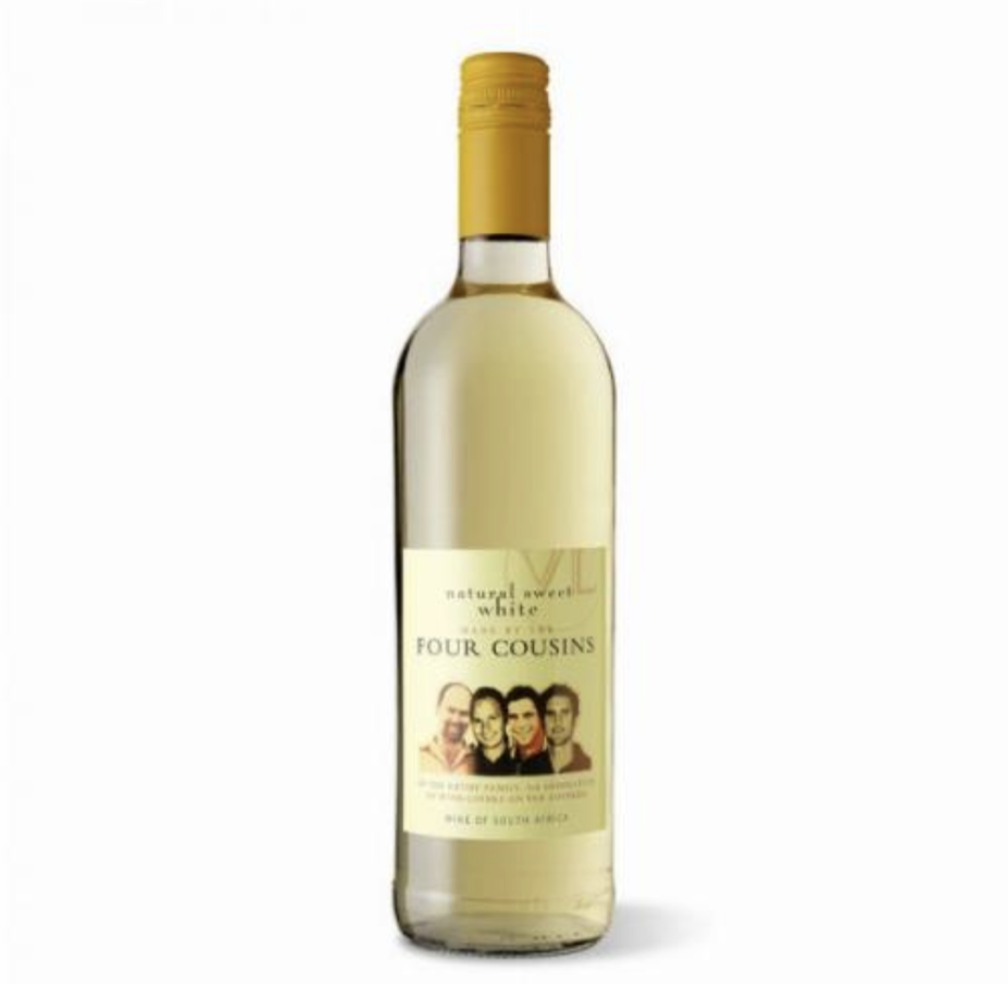 Four cousins Natural Sweet white wine 75cl.with 7.5%Alc