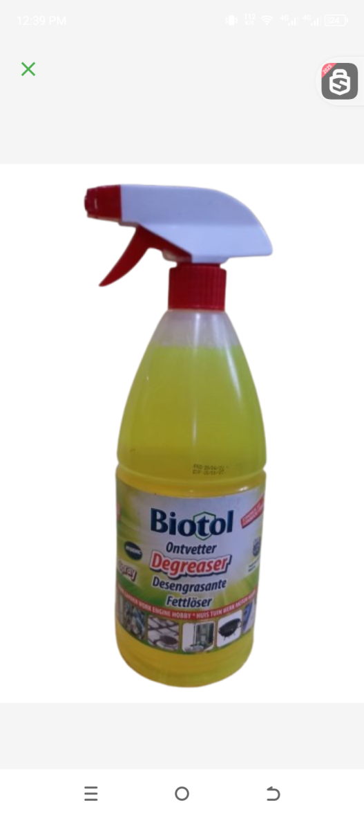 Biotol degreaser spray hygiene 1l