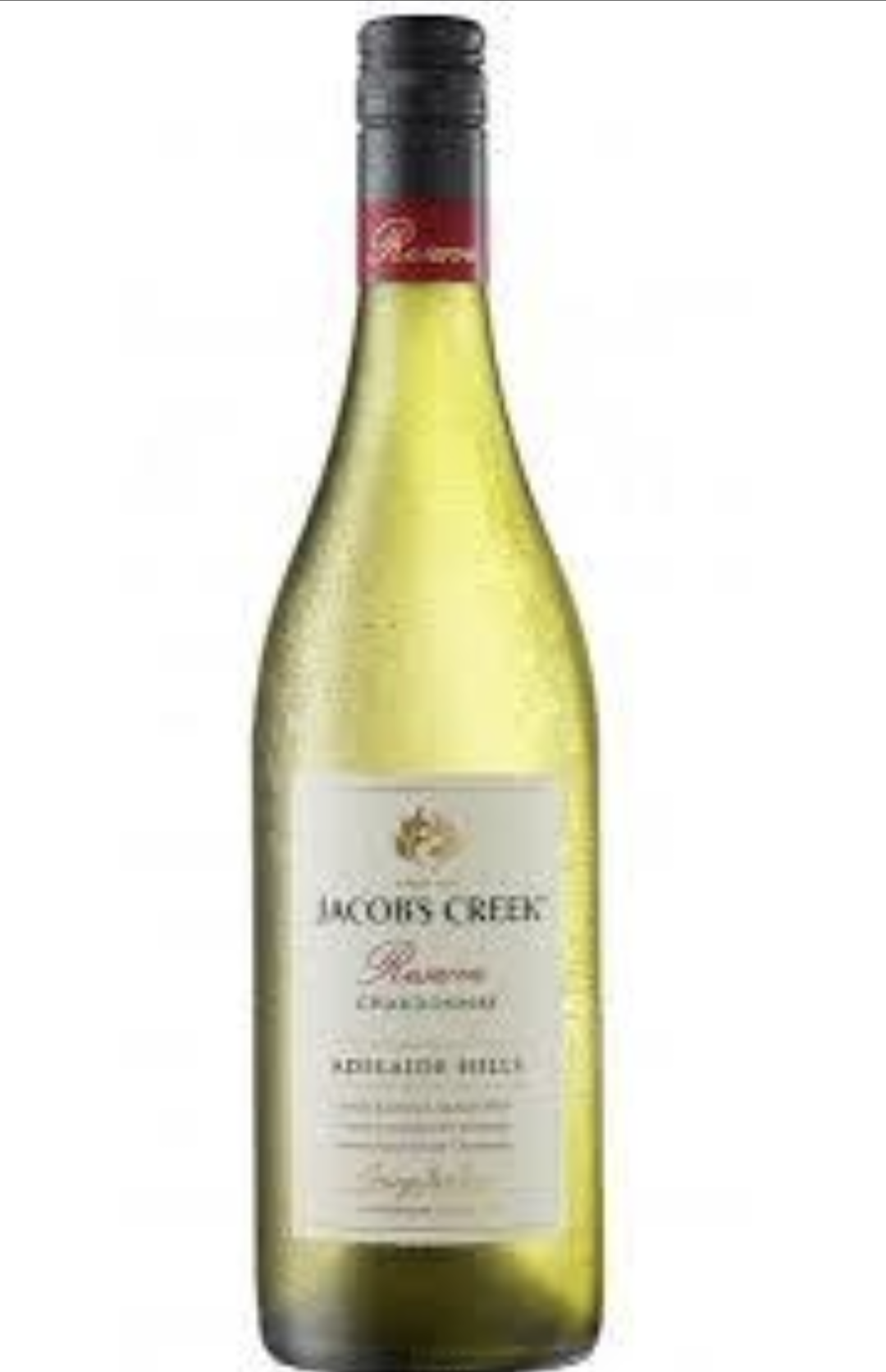 Jacob's creek reserve Chardonnay 75cl Dry white wine with 13%Alc