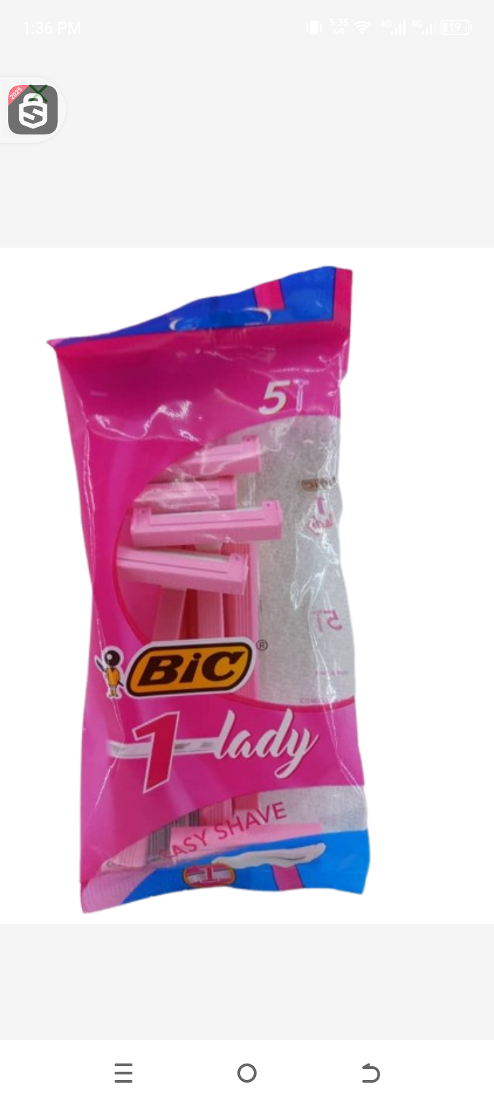 Bic1 lady 5pcs