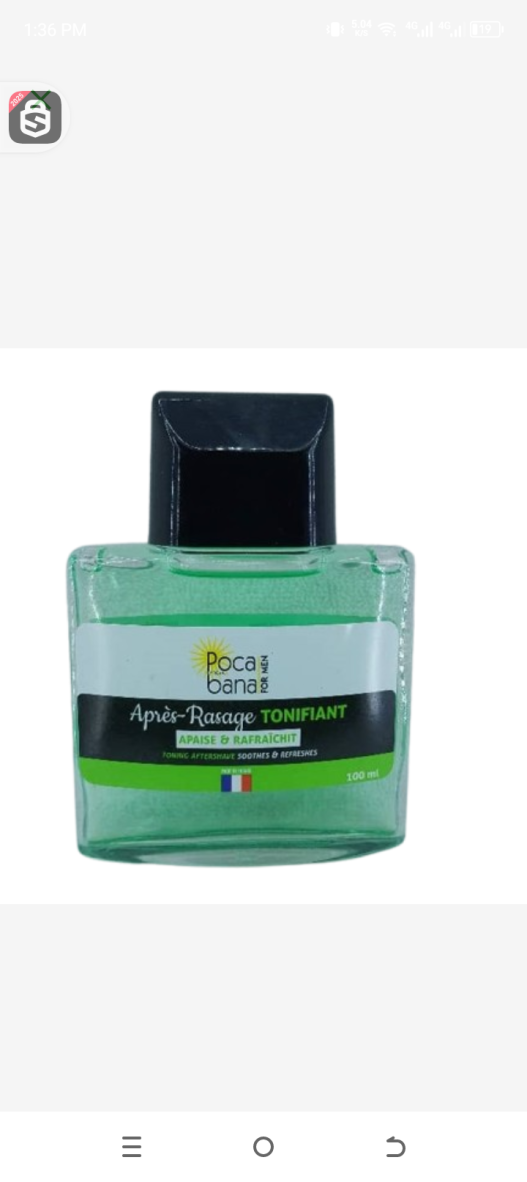 Apres rasage poca bana 100ml