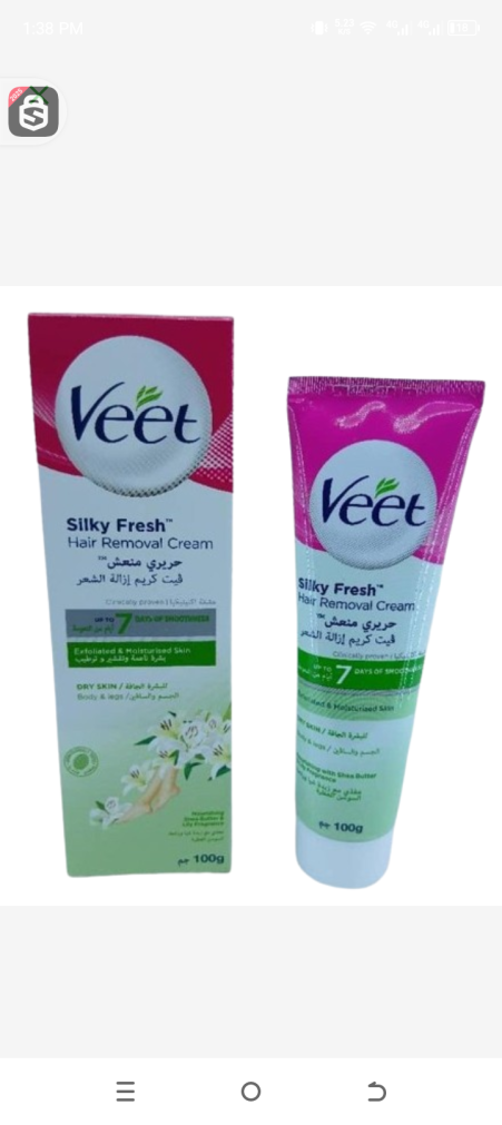 Veet dry skin body and legs 100ml