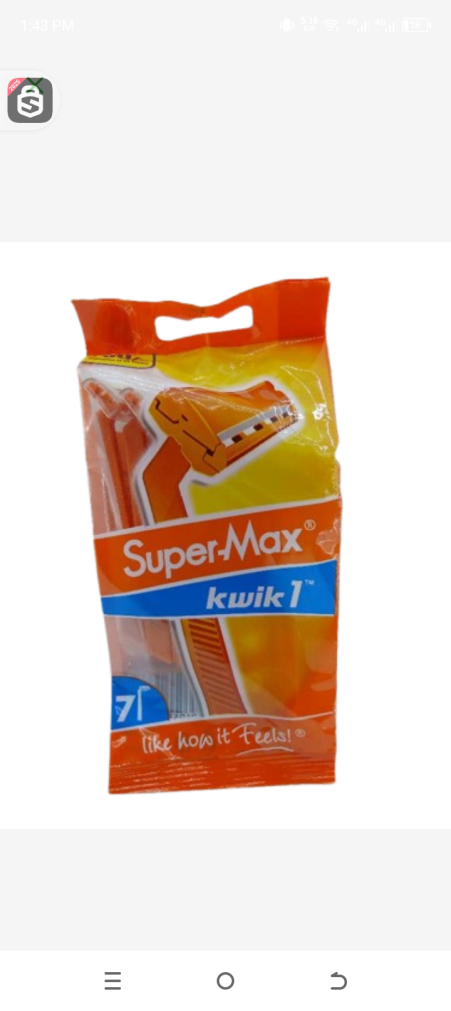Super max kwik1 7pcs