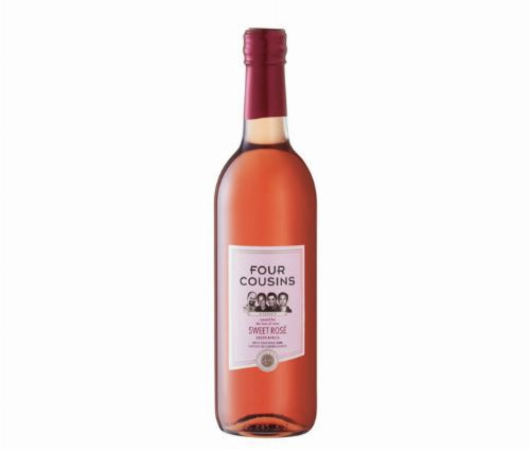 Four cousins Natural sweet Rose 75cl sweet wine with 7.5%Alc