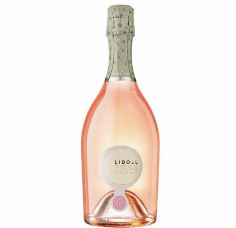 Liboll spumante Rose 75cl.Dry wine with 11.5%Alc