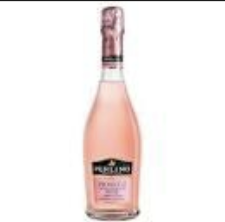 Perlino Prosecco Rose 75cl sparkling wine with 11%Alc