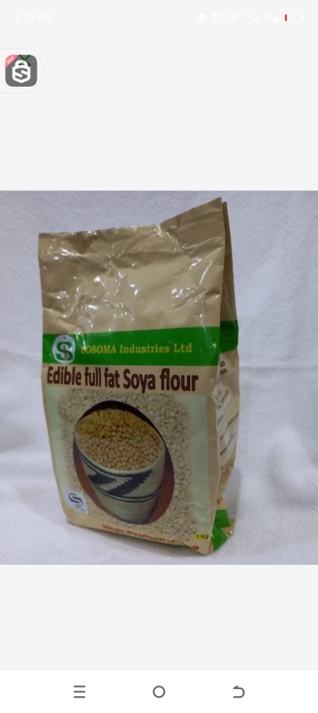 Sosoma edible full fat soya flour 1kg