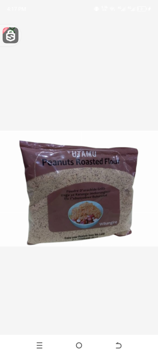 Utamuzi peanut roasted flour 500gr