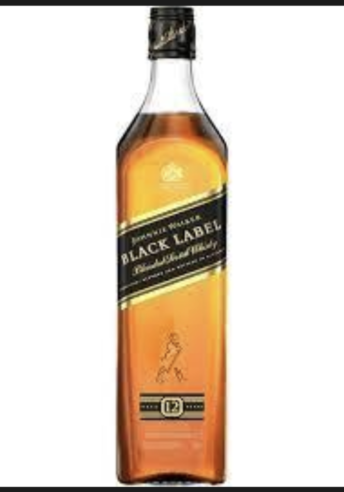 Johnie Walker Black label 1L with 40Alc