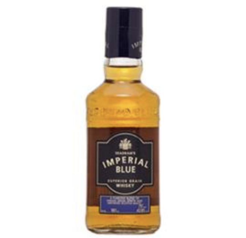 Imperial Blue 18 cl whisky with 42 % vol