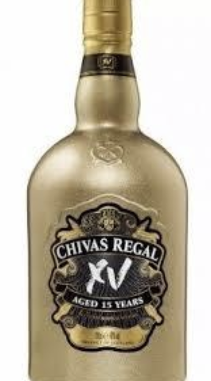 Chivas regal 15year Old 75cl whisky with 40% Alc