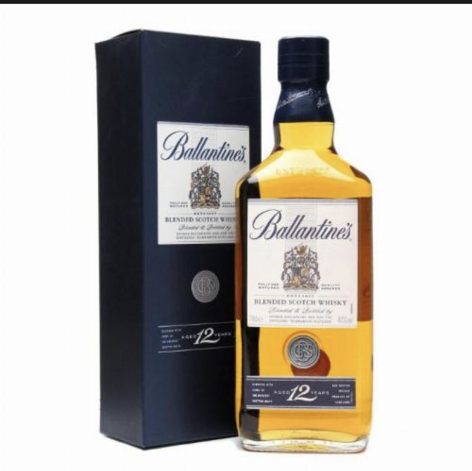 Ballantine's Scotch whisky 12 years 1L whisky with 40%vol