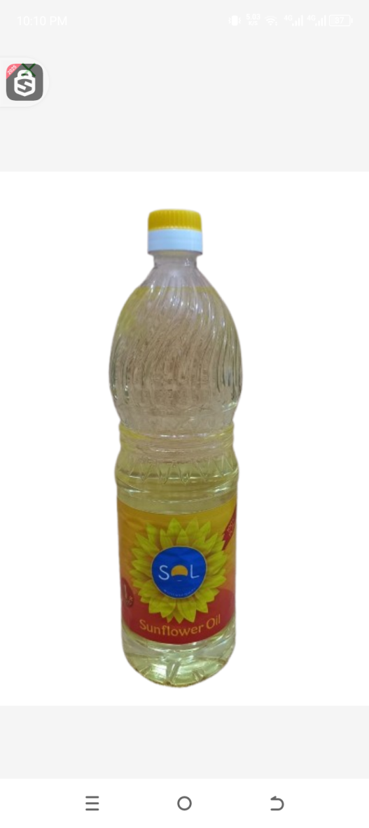 SOL sunflower oil 5l