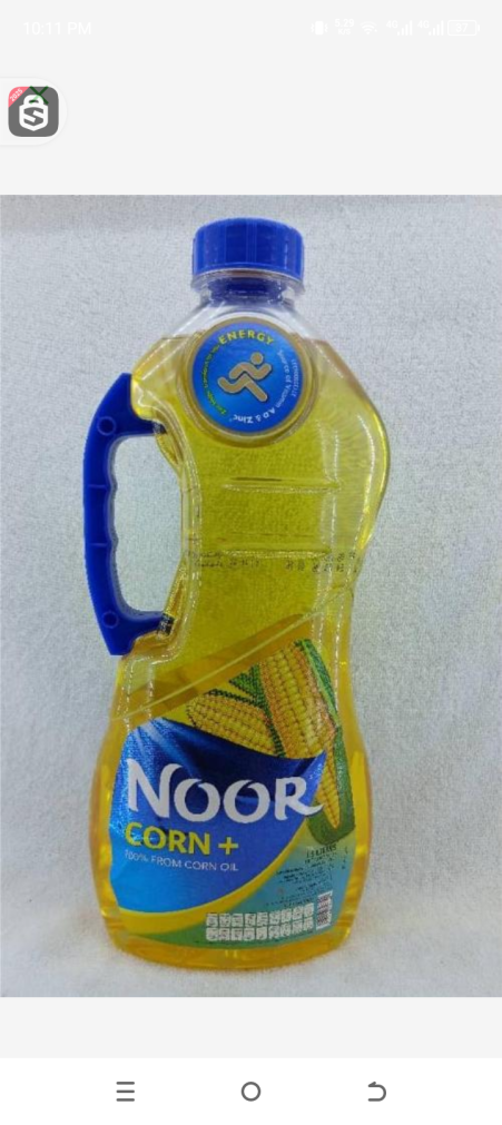 Noor corn+100% from corn oil 1,5l